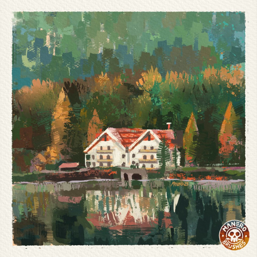 逼真水粉颗粒喷漆水墨数字艺术绘画效果Procreate笔刷画笔设计素材 Natural Gouache Brush Set for Procreate 笔刷资源 第7张-素材湾丨精选海外优质设计素材资源 逼真水粉颗粒喷漆水墨数字艺术绘画效果Procreate笔刷画笔设计素材 Natural Gouache Brush Set for Procreate 笔刷资源 sucaiwan.com