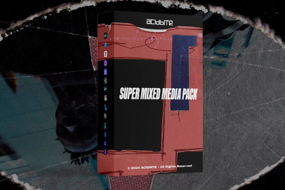 47组说唱涂鸦风格做旧划痕胶片胶带边框叠加视频转场过渡特效素材 AcidBite – Super Mixed Media Pack 影视音频 第1张-素材湾丨精选海外优质设计素材资源 47组说唱涂鸦风格做旧划痕胶片胶带边框叠加视频转场过渡特效素材 AcidBite – Super Mixed Media Pack 影视音频 sucaiwan.com