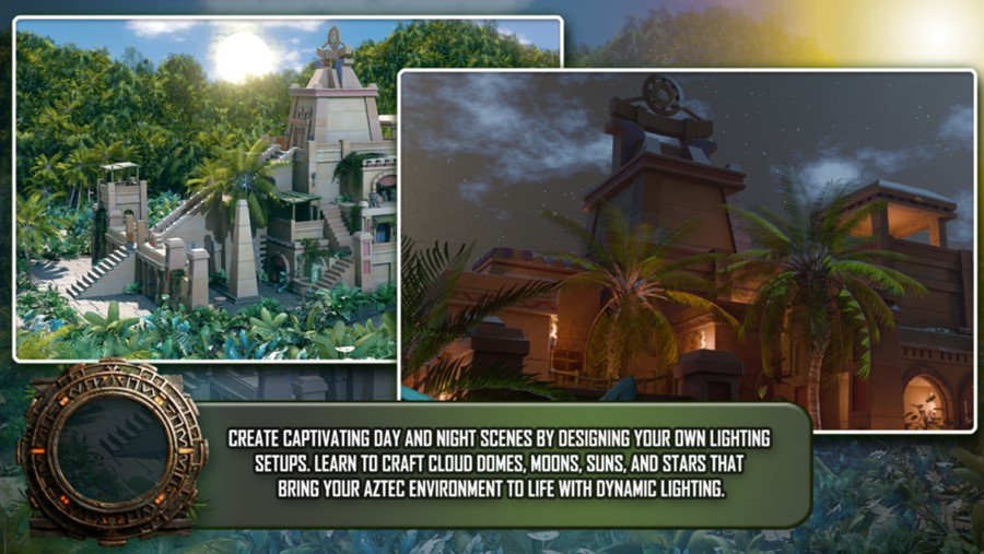 Blender大场景环境3D模块化模型建模制作视频教程 中英文字幕 Blender 4: The Modular and Kitbash Environment Guide 设计教程 第5张-素材湾丨精选海外优质设计素材资源 Blender大场景环境3D模块化模型建模制作视频教程 中英文字幕 Blender 4: The Modular and Kitbash Environment Guide 设计教程 sucaiwan.com