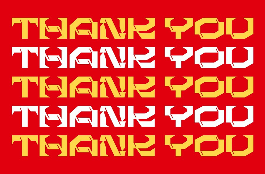 现代未来派杂志海报标题设计装饰英文字体安装包 Grexon – Modern Techno Font 设计素材 sucaiwan.com