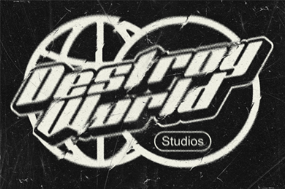 6种复古街头故障毛刺粗糙扭曲文本logo标题特效PSD样机 Distortion Text & Logo Effect 插件预设 第4张-素材湾丨精选海外优质设计素材资源 6种复古街头故障毛刺粗糙扭曲文本logo标题特效PSD样机 Distortion Text & Logo Effect 插件预设 sucaiwan.com