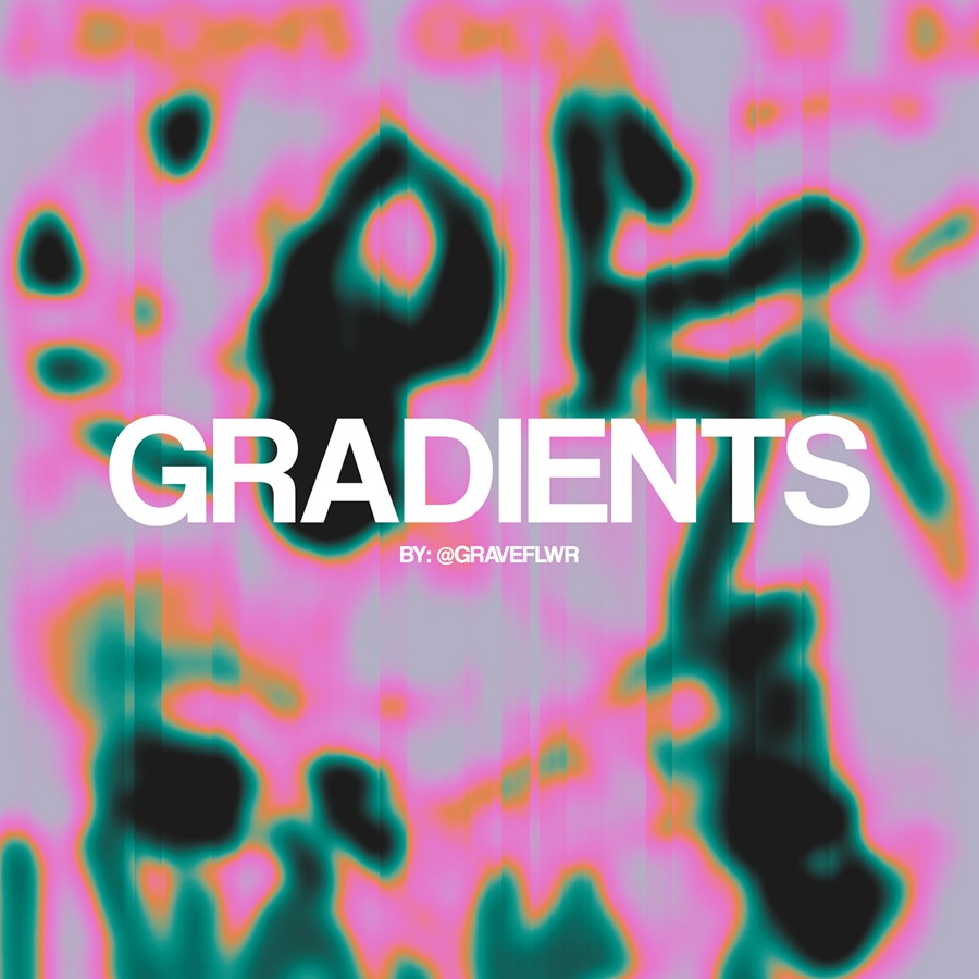 16款时尚热像仪感应酸性海报封面设计PS渐变预设包 Gradient Pack Vol.1 插件预设 sucaiwan.com