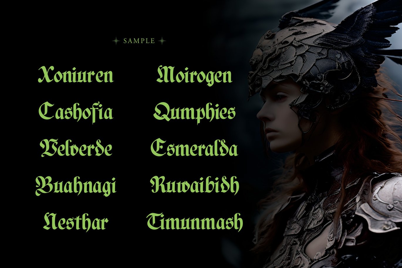 现代怀旧品牌海报电影街头服饰徽标设计装饰英文字体安装包 Basefigh – Medieval Rounded Blackletter Font 设计素材 第3张-素材湾丨精选海外优质设计素材资源 现代怀旧品牌海报电影街头服饰徽标设计装饰英文字体安装包 Basefigh – Medieval Rounded Blackletter Font 设计素材 sucaiwan.com