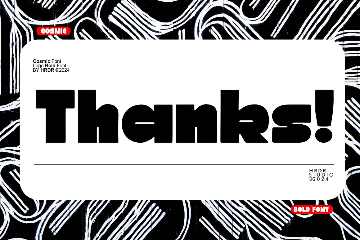 时尚复古杂志海报包装徽标设计无衬线英文字体安装包 Cosmic – Logo Bold Font 设计素材 sucaiwan.com