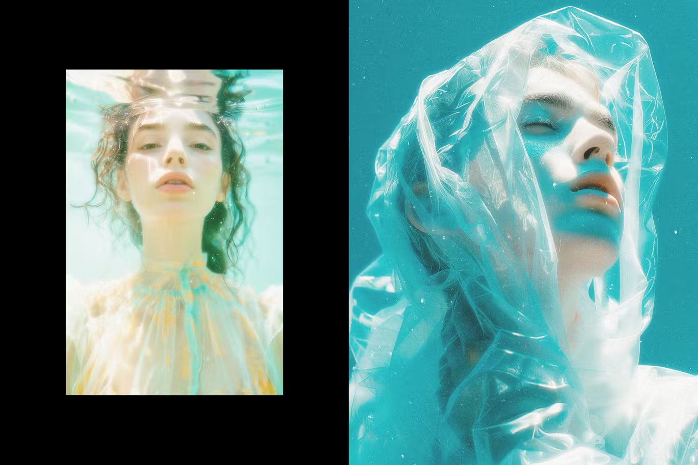 梦幻发光文艺照片效果图层样式Photoshop模板 Dream Glowing Photo Effect 插件预设 sucaiwan.com