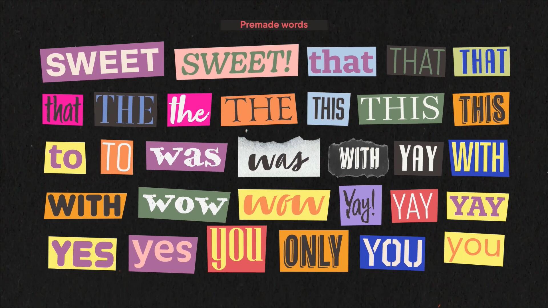 AE模板:复古趣味定格动画美感杂志报纸手工剪撕纸动态拼贴字母海报图形动画素材包 , 第9张-素材湾丨精选海外优质设计素材资源 AE模板:复古趣味定格动画美感杂志报纸手工剪撕纸动态拼贴字母海报图形动画素材包 , sucaiwan.com