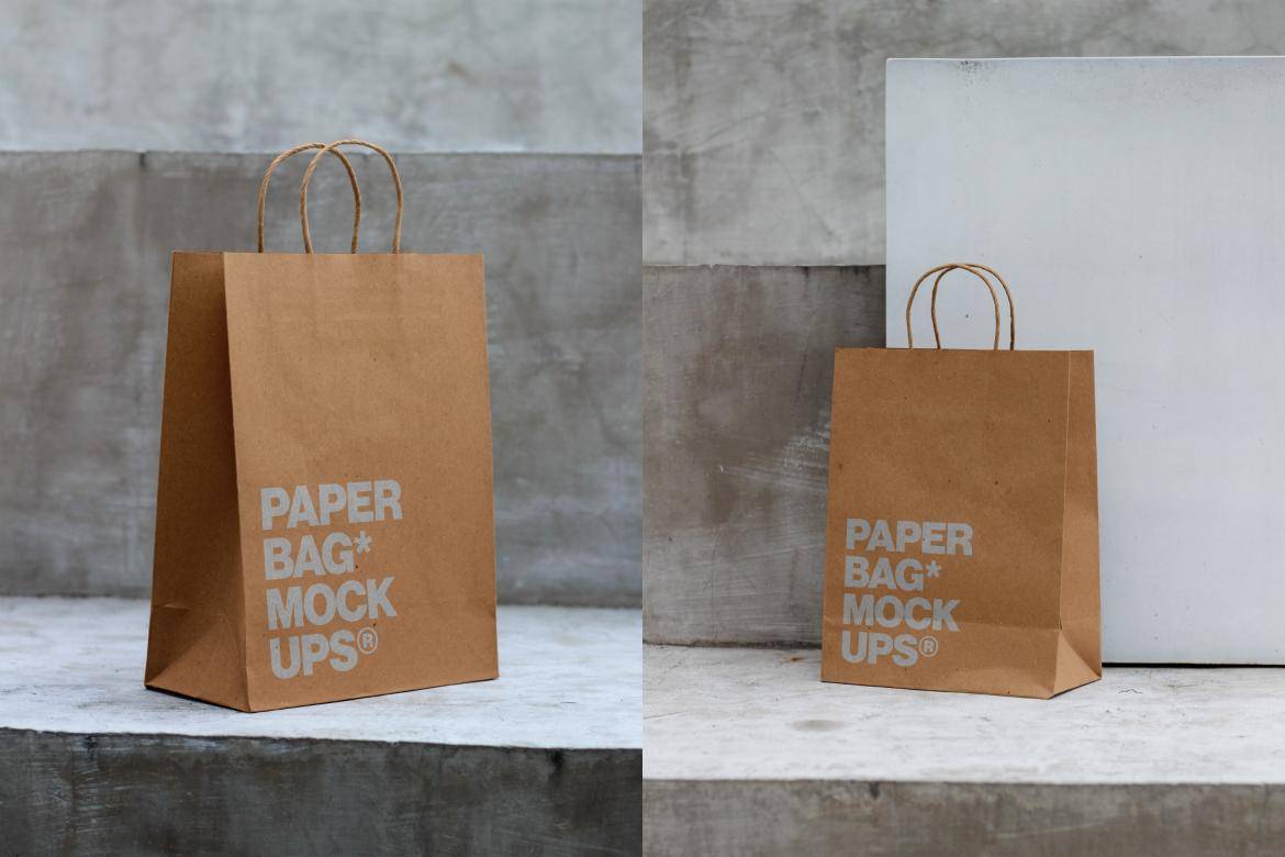 9款逼真品牌VI设计手提购物纸袋展示效果图PS贴图样机模板素材 Outdoor Paper Bag Mockup Collection 样机素材 第6张-素材湾丨精选海外优质设计素材资源 9款逼真品牌VI设计手提购物纸袋展示效果图PS贴图样机模板素材 Outdoor Paper Bag Mockup Collection 样机素材 sucaiwan.com