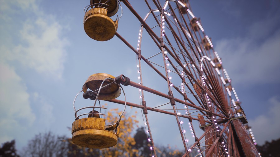 UE模型 苏联时代废弃儿童游乐场摩天轮场景3D模型素材 Unreal Engine Abandoned Amusement Park 样机素材 第9张-素材湾丨精选海外优质设计素材资源 UE模型 苏联时代废弃儿童游乐场摩天轮场景3D模型素材 Unreal Engine Abandoned Amusement Park 样机素材 sucaiwan.com