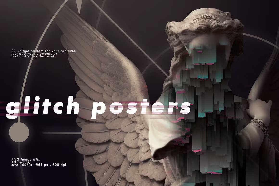 191款未来主义抽象故障插图作品/原创雕塑/故障雕塑/故障背景/扭曲线条元素/现代视觉失真毛刺效果海报设计故障元素 GLITCH SCULPTURES COLLECTION 图片素材 第8张-素材湾丨精选海外优质设计素材资源 191款未来主义抽象故障插图作品/原创雕塑/故障雕塑/故障背景/扭曲线条元素/现代视觉失真毛刺效果海报设计故障元素 GLITCH SCULPTURES COLLECTION 图片素材 sucaiwan.com