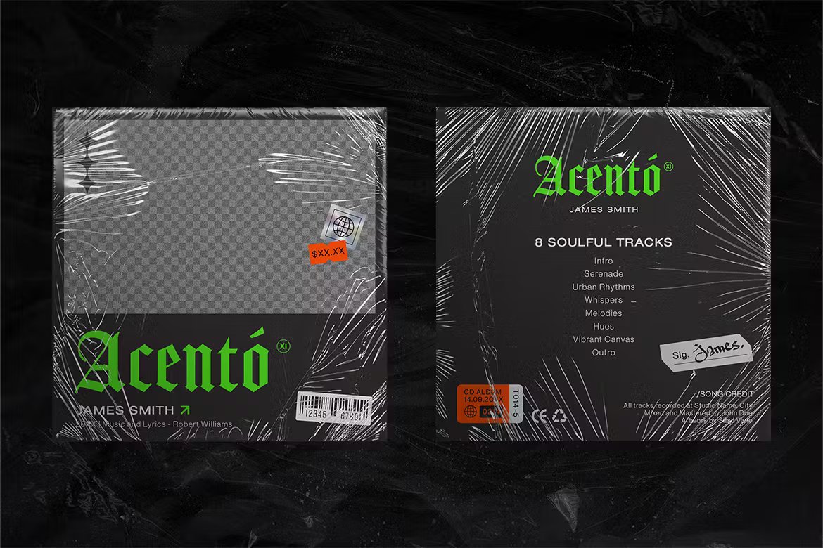 混合胶带塑料包装封面模型Photoshop模板 Mixtape in Plastic Wrap Mockup Template 样机素材 第2张-素材湾丨精选海外优质设计素材资源 混合胶带塑料包装封面模型Photoshop模板 Mixtape in Plastic Wrap Mockup Template 样机素材 sucaiwan.com