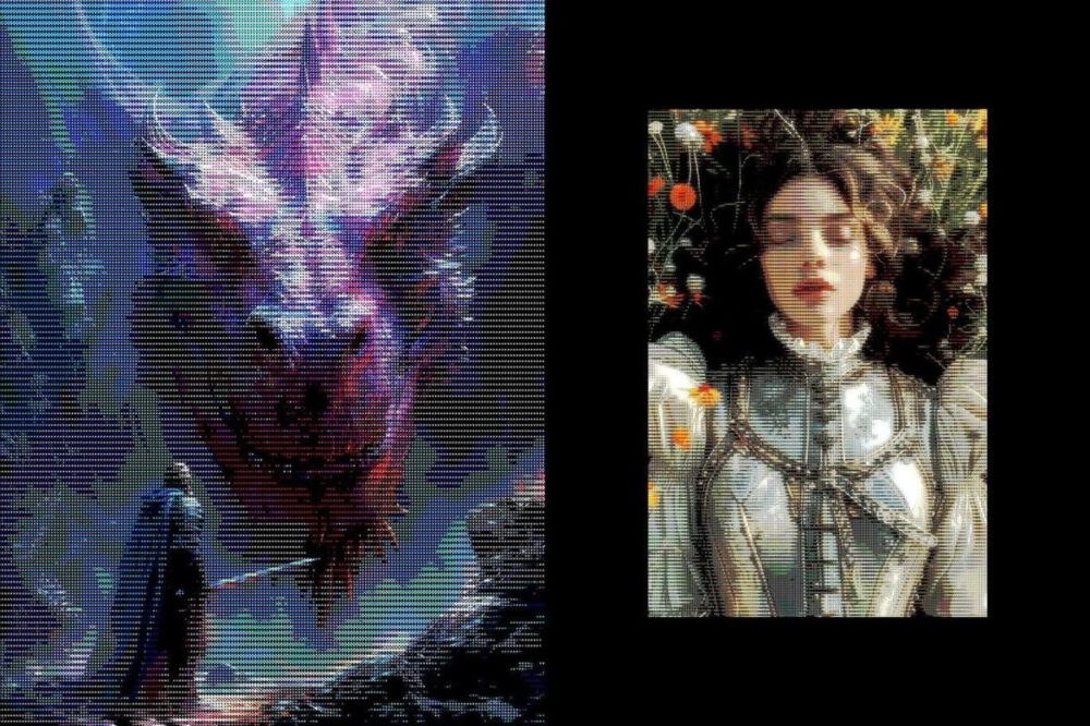 复古8位图像素风CRT屏幕显示模拟照片效果PS特效滤镜样机 Retro Console Photo Effect 插件预设 sucaiwan.com