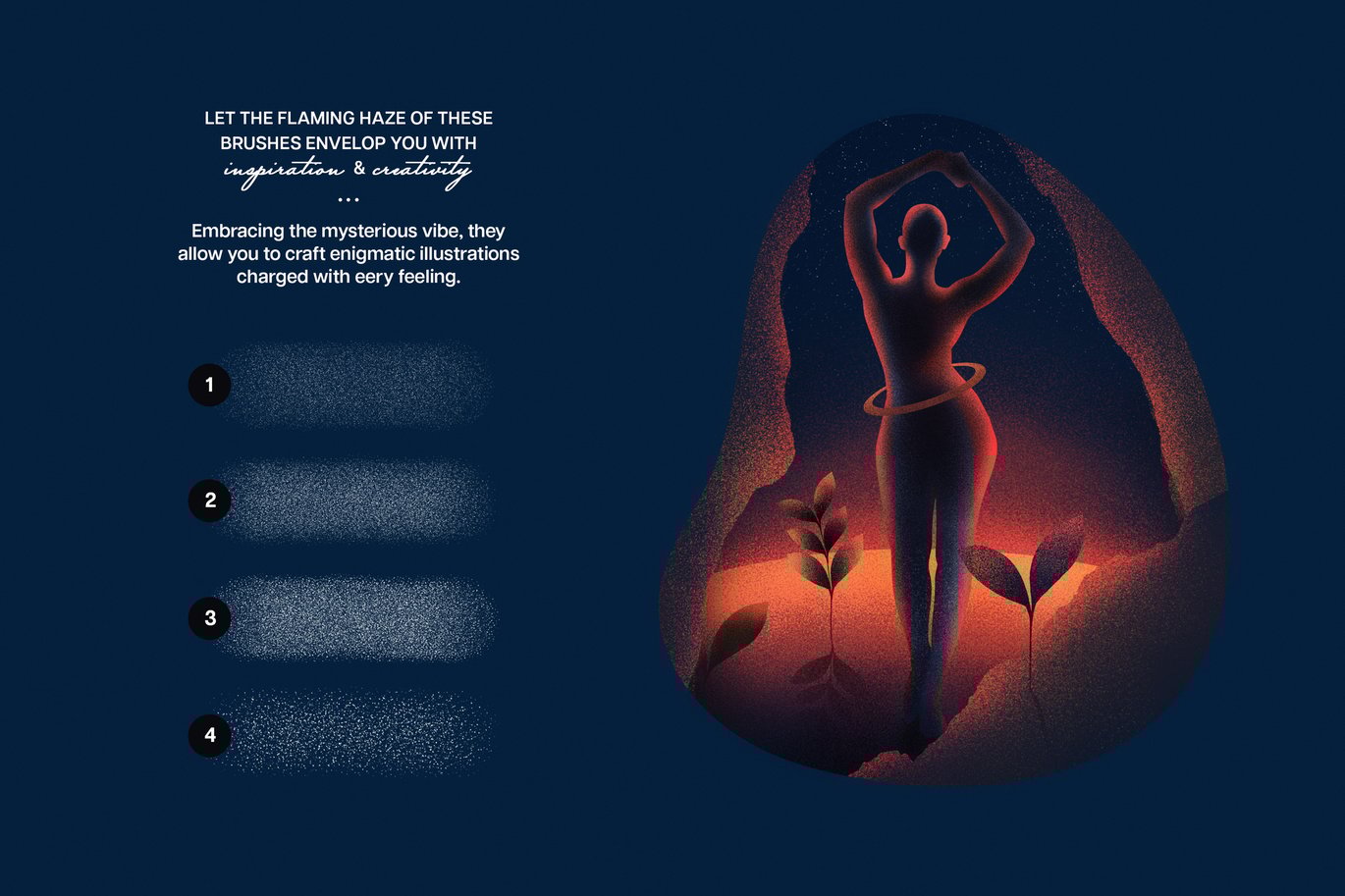 15款创意颗粒噪点数字绘画艺术效果PS笔刷画笔设计素材 Misterio Shader Photoshop Brushes 笔刷资源 sucaiwan.com