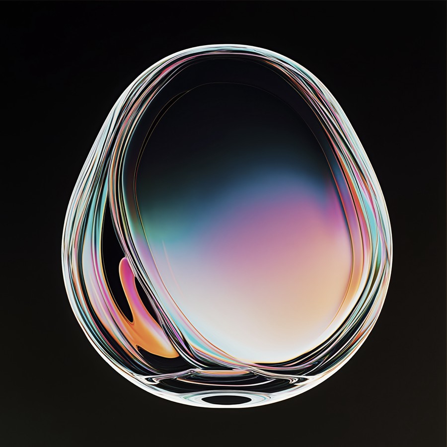 29款未来科幻多彩渐变流体肥皂泡气泡圆球4K高清PNG免抠图设计素材 Vivid Spheroids 图片素材 sucaiwan.com