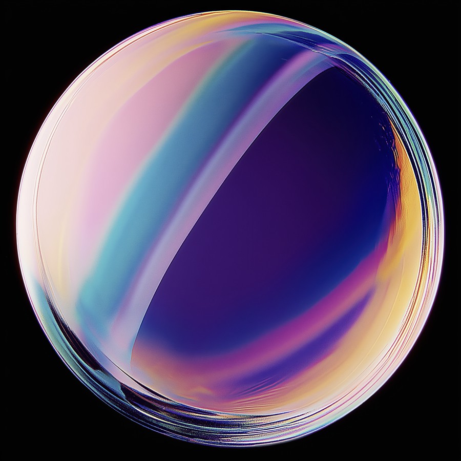 29款未来科幻多彩渐变流体肥皂泡气泡圆球4K高清PNG免抠图设计素材 Vivid Spheroids 图片素材 sucaiwan.com