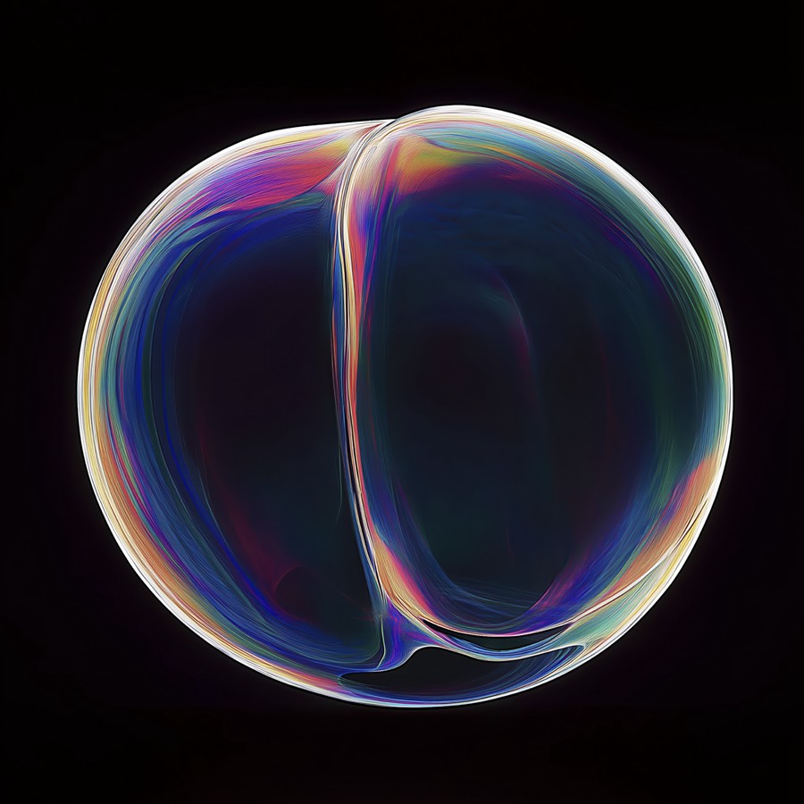 29款未来科幻多彩渐变流体肥皂泡气泡圆球4K高清PNG免抠图设计素材 Vivid Spheroids 图片素材 sucaiwan.com