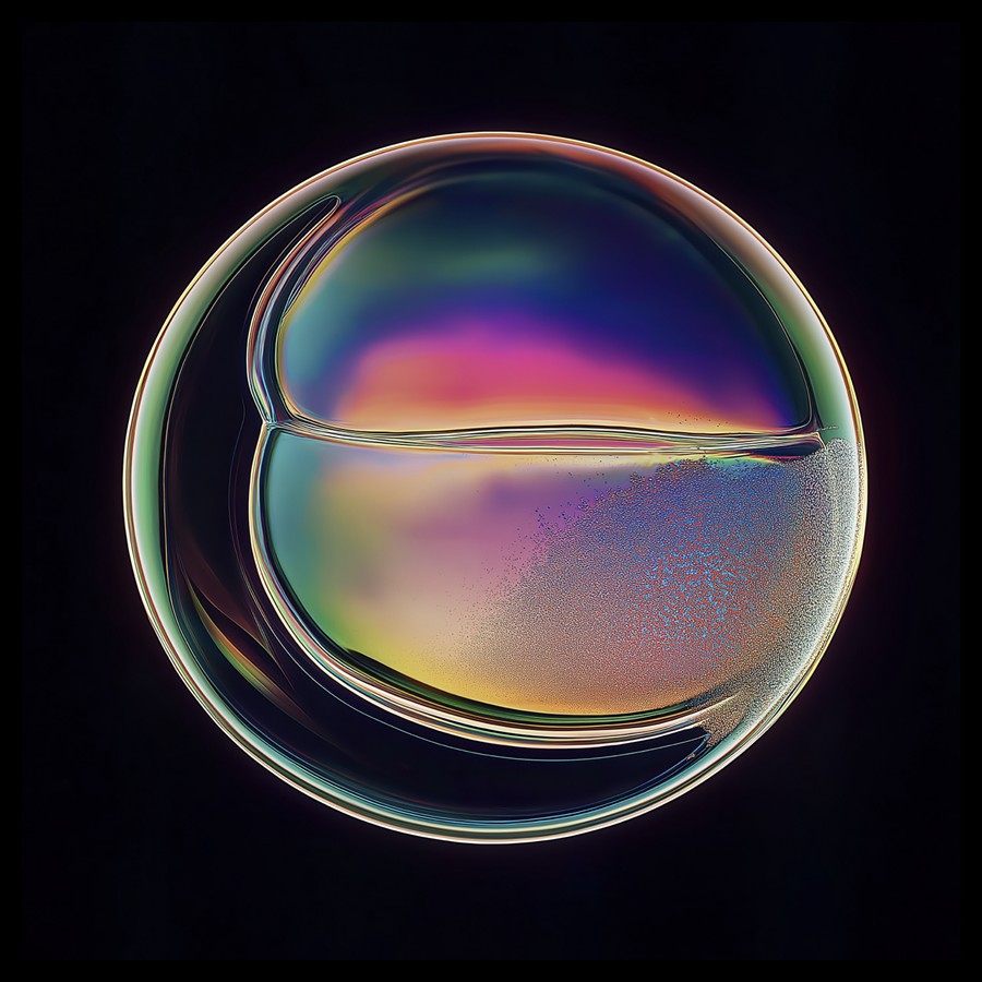 29款未来科幻多彩渐变流体肥皂泡气泡圆球4K高清PNG免抠图设计素材 Vivid Spheroids 图片素材 sucaiwan.com