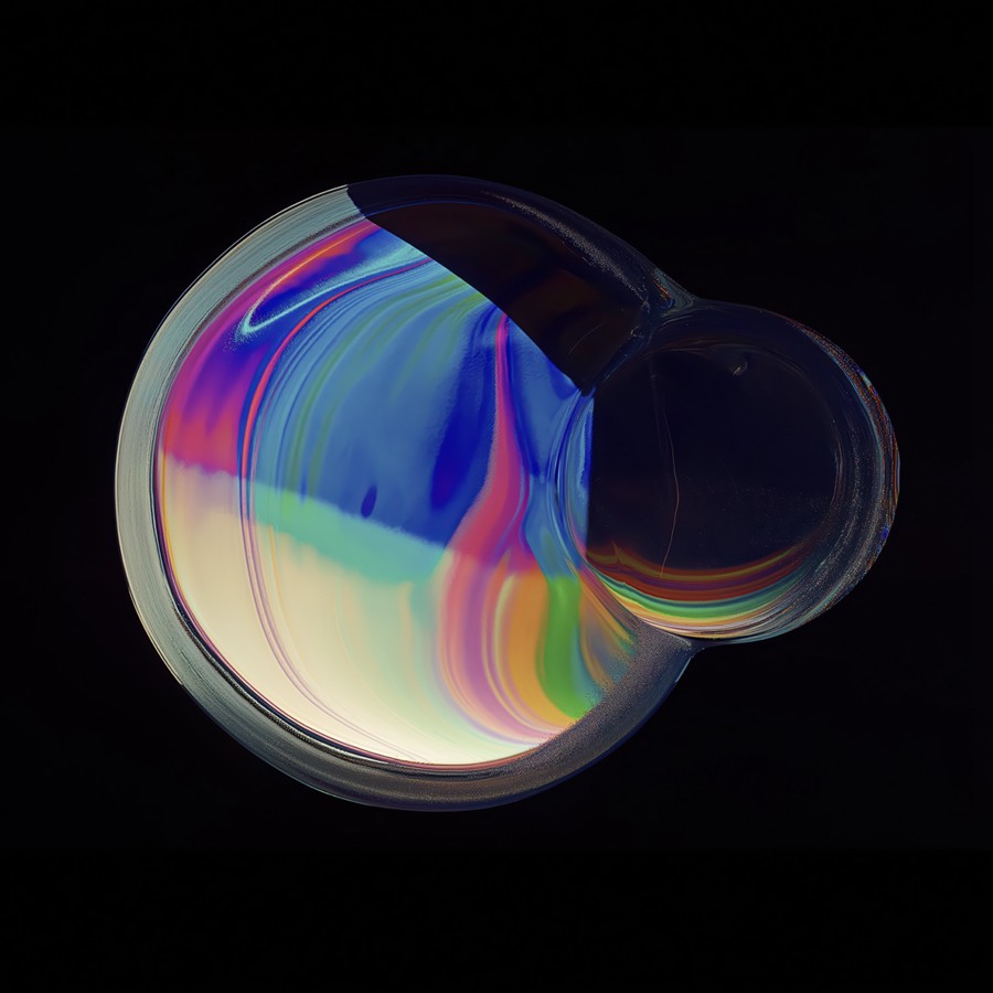 29款未来科幻多彩渐变流体肥皂泡气泡圆球4K高清PNG免抠图设计素材 Vivid Spheroids 图片素材 sucaiwan.com