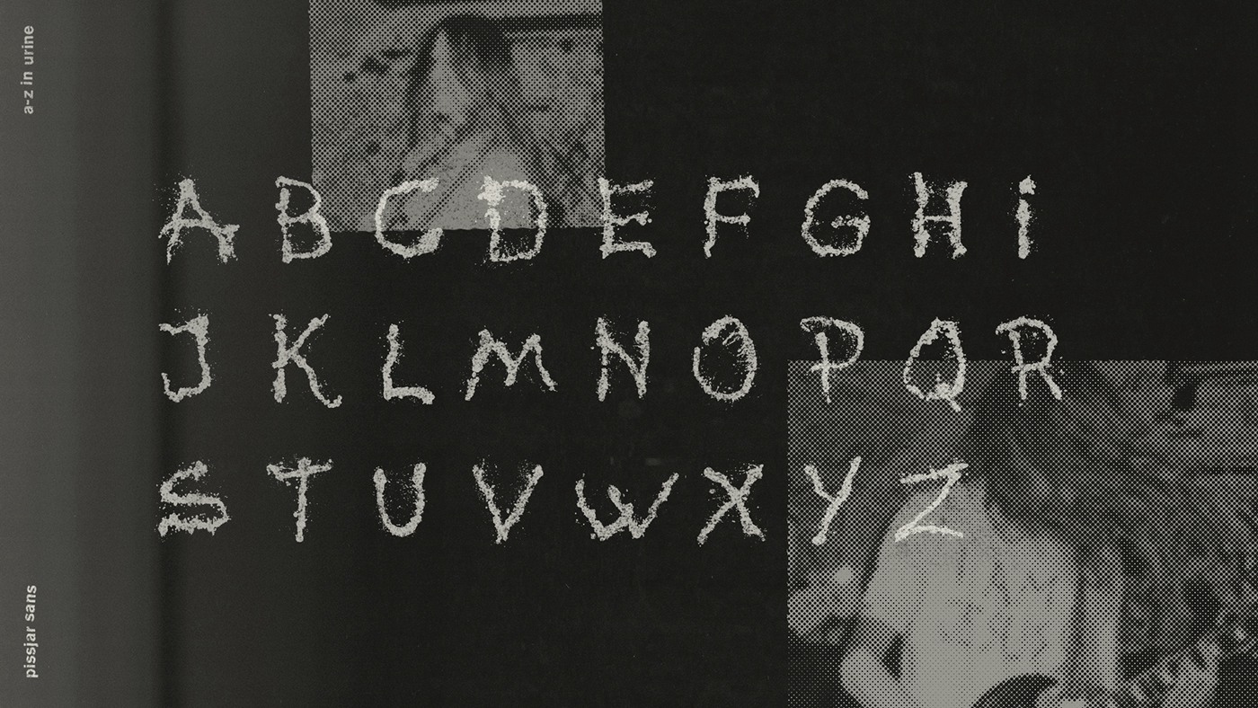 英文字体：复古液体泼溅泼洒飞溅独特抽象Logo海报排版设计装饰无衬线装饰字体 Pissjar Sans Typeface , sucaiwan.com