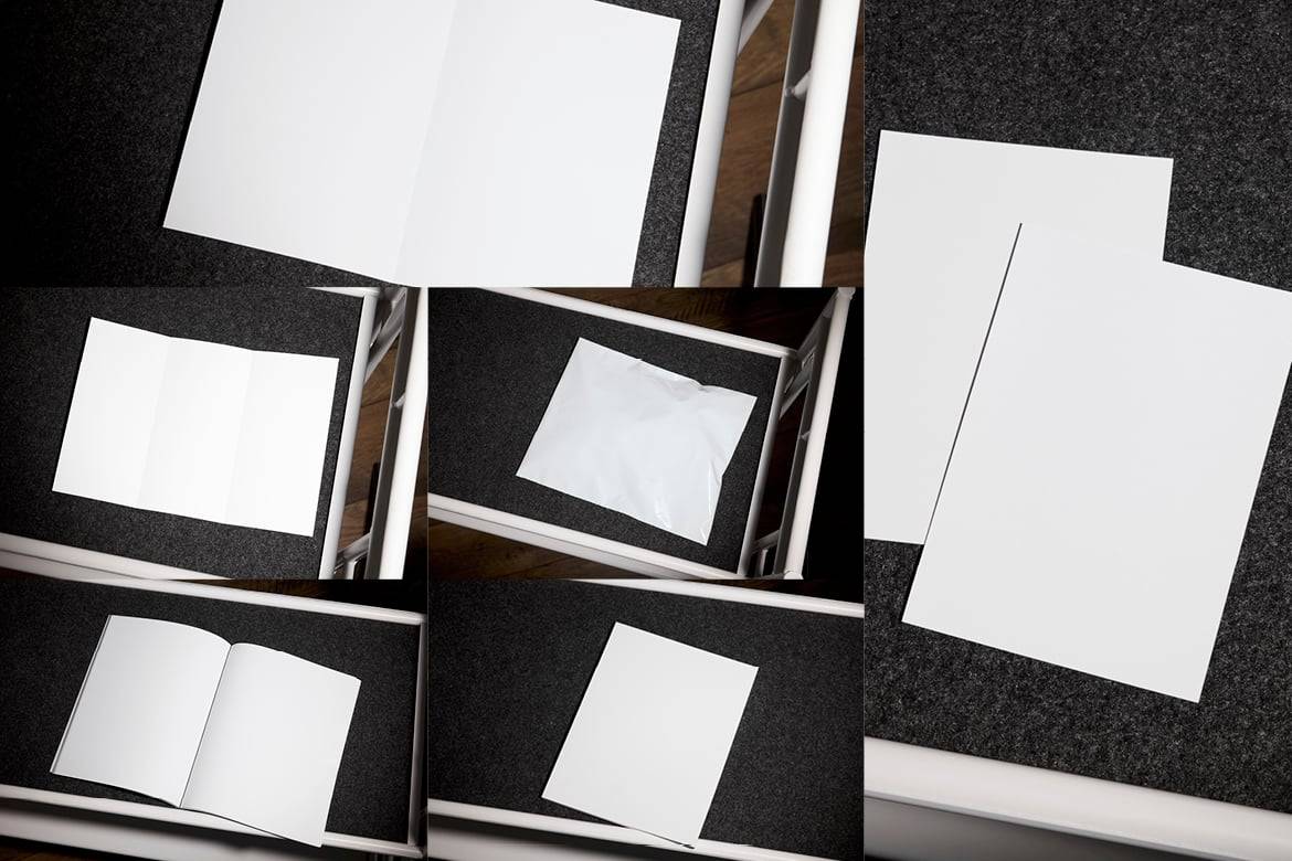 20款真实书籍画册杂志明信片折页设计展示效果图PS贴图样机模板 Magazines, books and paper bundle 样机素材 第6张-素材湾丨精选海外优质设计素材资源 20款真实书籍画册杂志明信片折页设计展示效果图PS贴图样机模板 Magazines, books and paper bundle 样机素材 sucaiwan.com