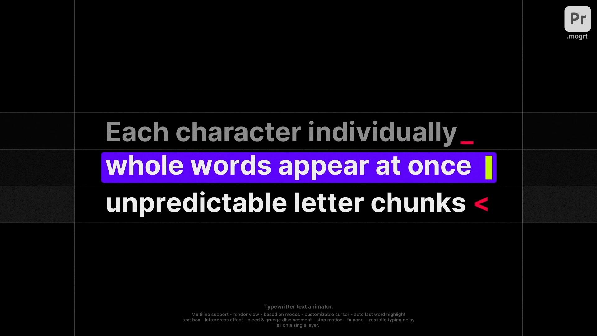 PR预设:自定义光标移动老式墨迹出血定格动画信号损坏文本动画+音效 , 第3张-素材湾丨精选海外优质设计素材资源 PR预设:自定义光标移动老式墨迹出血定格动画信号损坏文本动画+音效 , sucaiwan.com