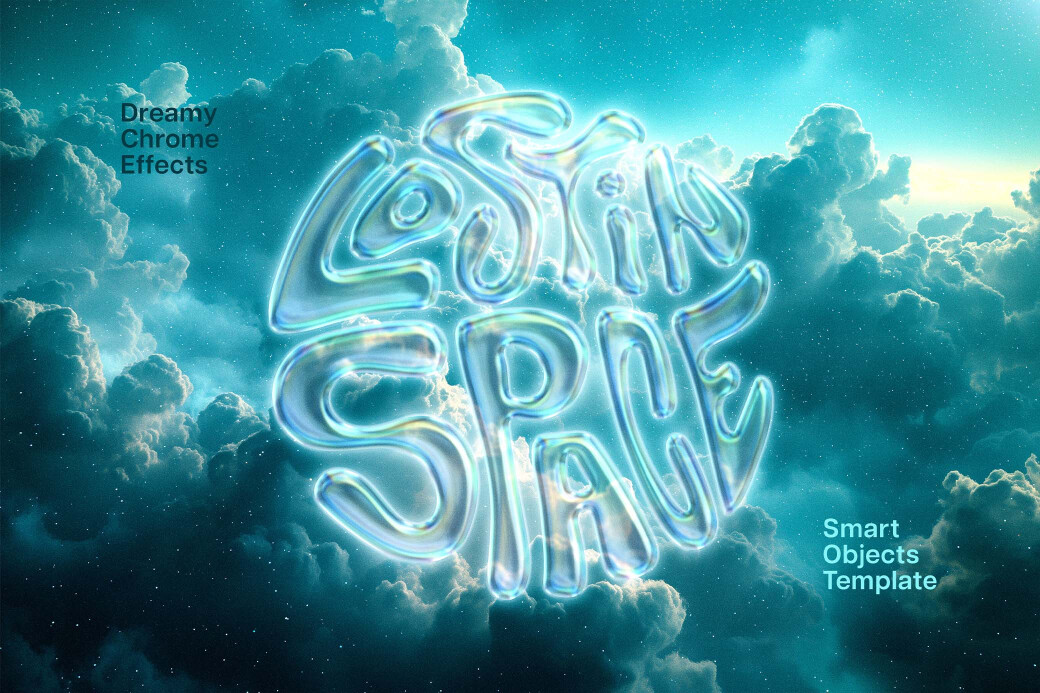 梦幻标题文字图形标志LOGO塑料肥皂玻璃效果 Dreamy Chrome Text & Logo Effects 插件预设 第1张-素材湾丨精选海外优质设计素材资源 梦幻标题文字图形标志LOGO塑料肥皂玻璃效果 Dreamy Chrome Text & Logo Effects 插件预设 sucaiwan.com