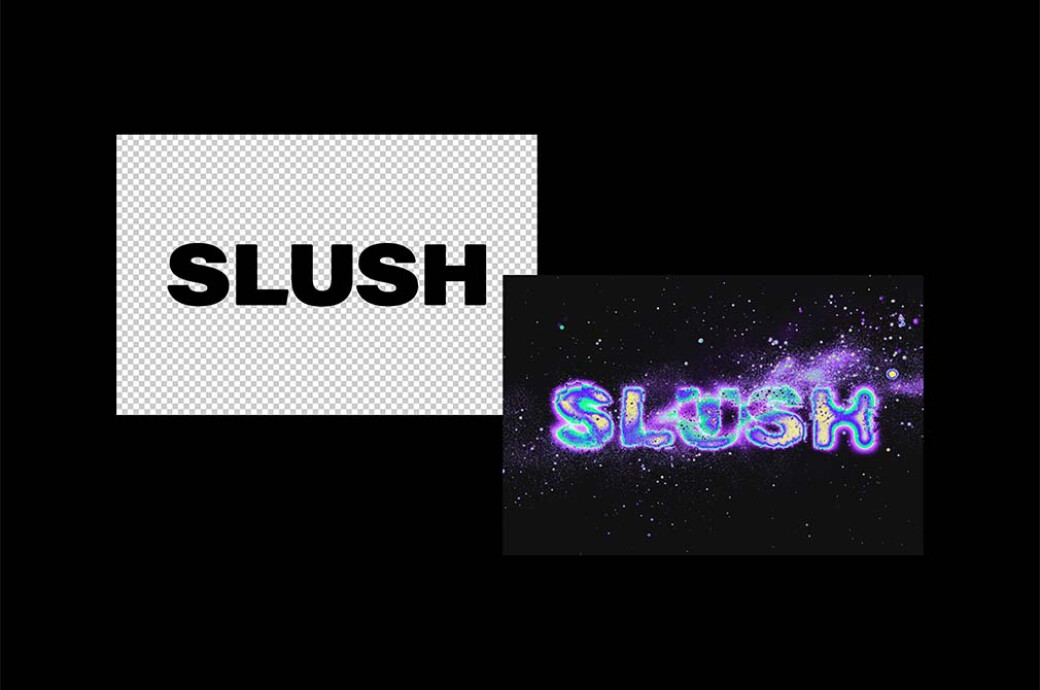 时尚酸性爆炸星际飞溅溶化气泡活力色彩标题文字LOGO图形效果PSD模板 Acid Explosion Text Effect 插件预设 sucaiwan.com