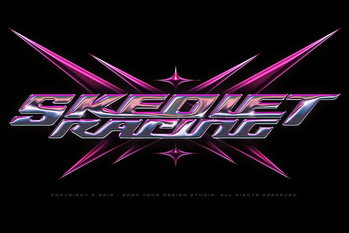 复古Y2K千禧年美学金属质感3D酸性镀铬LOGO形状标题文字特效样机PSD源文件Y2K Chrome Text Effects Vol.2 插件预设 第7张-素材湾丨精选海外优质设计素材资源 复古Y2K千禧年美学金属质感3D酸性镀铬LOGO形状标题文字特效样机PSD源文件Y2K Chrome Text Effects Vol.2 插件预设 sucaiwan.com