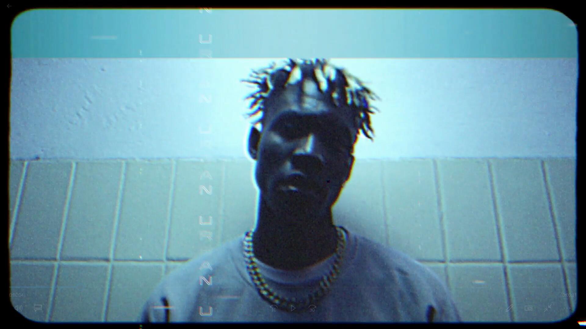 AE/FCPX模板：潮流嘻哈音乐高糊VHS视频风格化动态故障开场片头 , sucaiwan.com