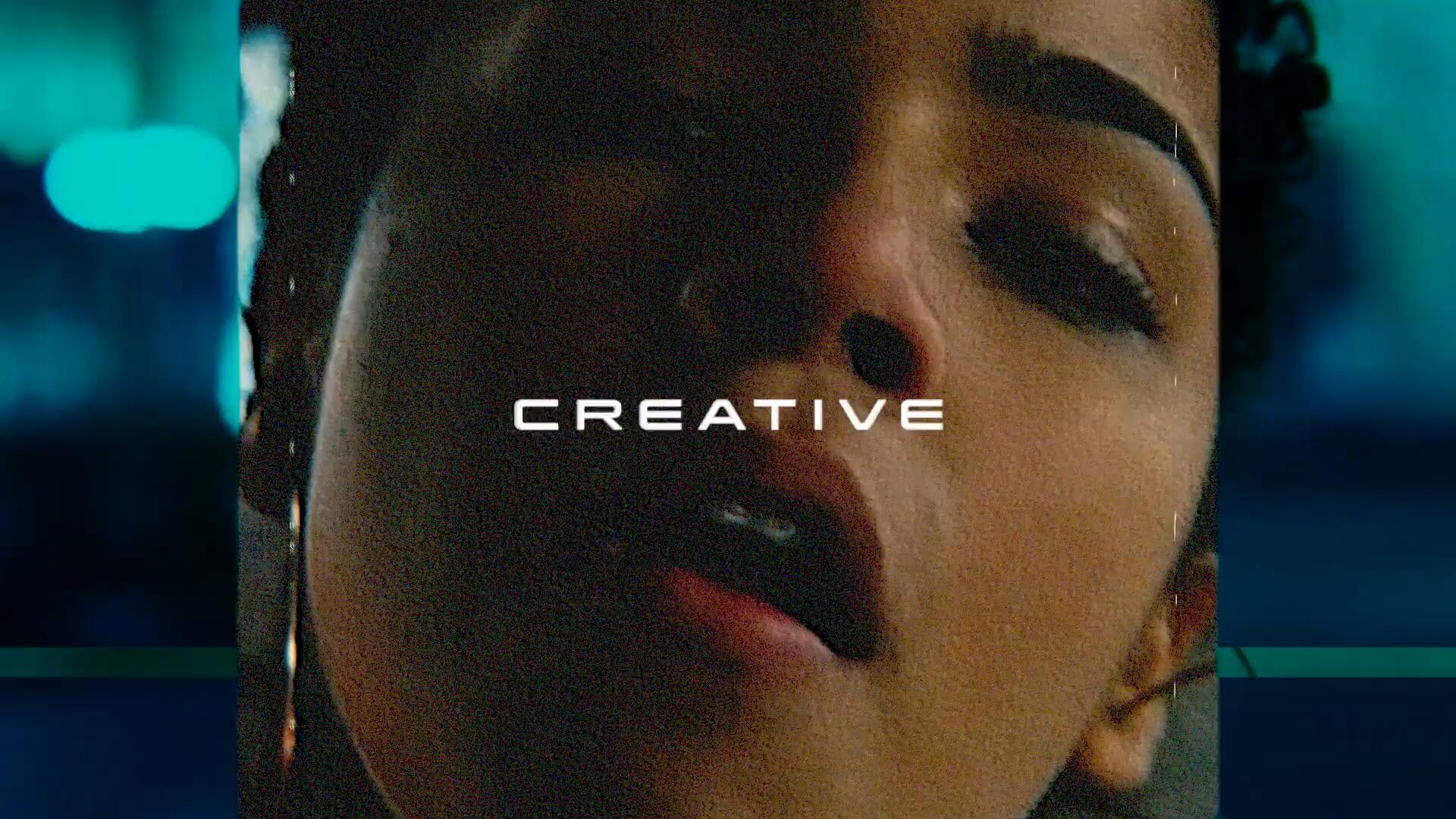 AE/FCPX模板：潮流嘻哈音乐高糊VHS视频风格化动态故障开场片头 , sucaiwan.com