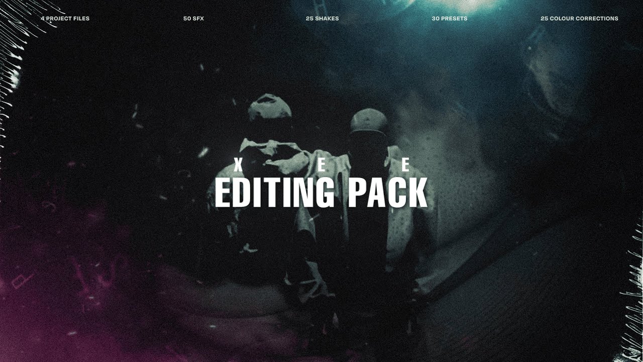 XEE EDITING PACK 热血短片MV影视剪辑AE工程项目文件模板预设叠加视频素材包 影视音频 sucaiwan.com