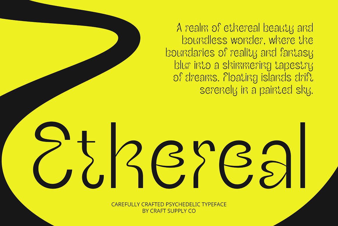 现代迷幻杂志海报徽标设计无衬线英文字体安装包 CS Sublime – Trippy Font 设计素材 第2张-素材湾丨精选海外优质设计素材资源 现代迷幻杂志海报徽标设计无衬线英文字体安装包 CS Sublime – Trippy Font 设计素材 sucaiwan.com