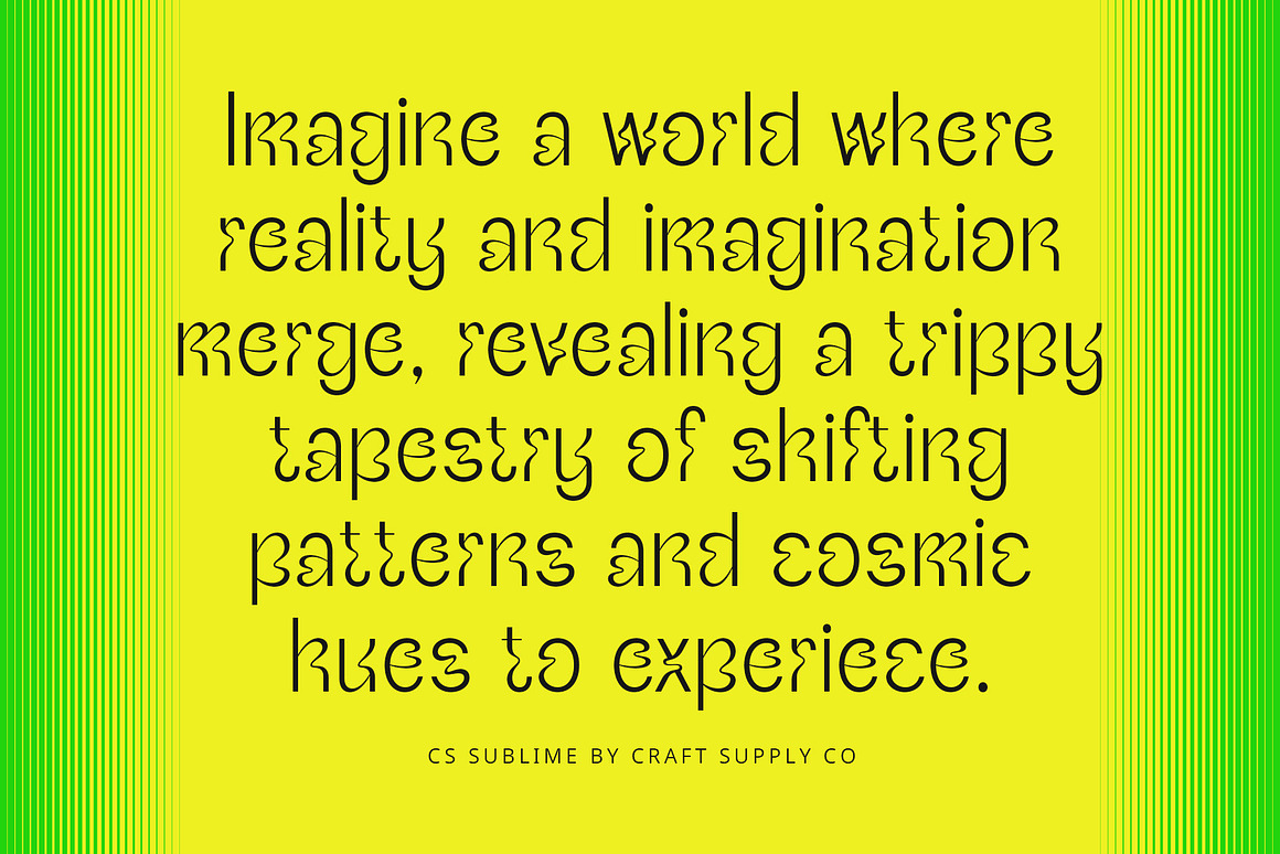 现代迷幻杂志海报徽标设计无衬线英文字体安装包 CS Sublime – Trippy Font 设计素材 第4张-素材湾丨精选海外优质设计素材资源 现代迷幻杂志海报徽标设计无衬线英文字体安装包 CS Sublime – Trippy Font 设计素材 sucaiwan.com