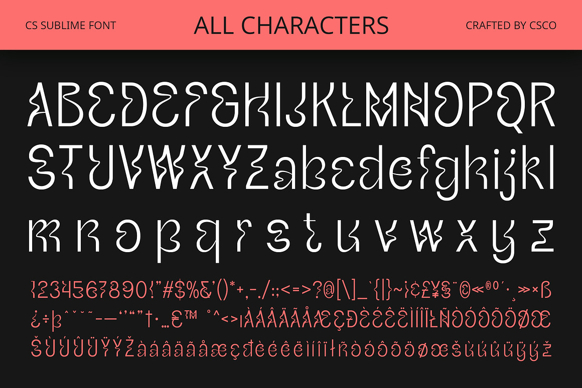 现代迷幻杂志海报徽标设计无衬线英文字体安装包 CS Sublime – Trippy Font 设计素材 第8张-素材湾丨精选海外优质设计素材资源 现代迷幻杂志海报徽标设计无衬线英文字体安装包 CS Sublime – Trippy Font 设计素材 sucaiwan.com