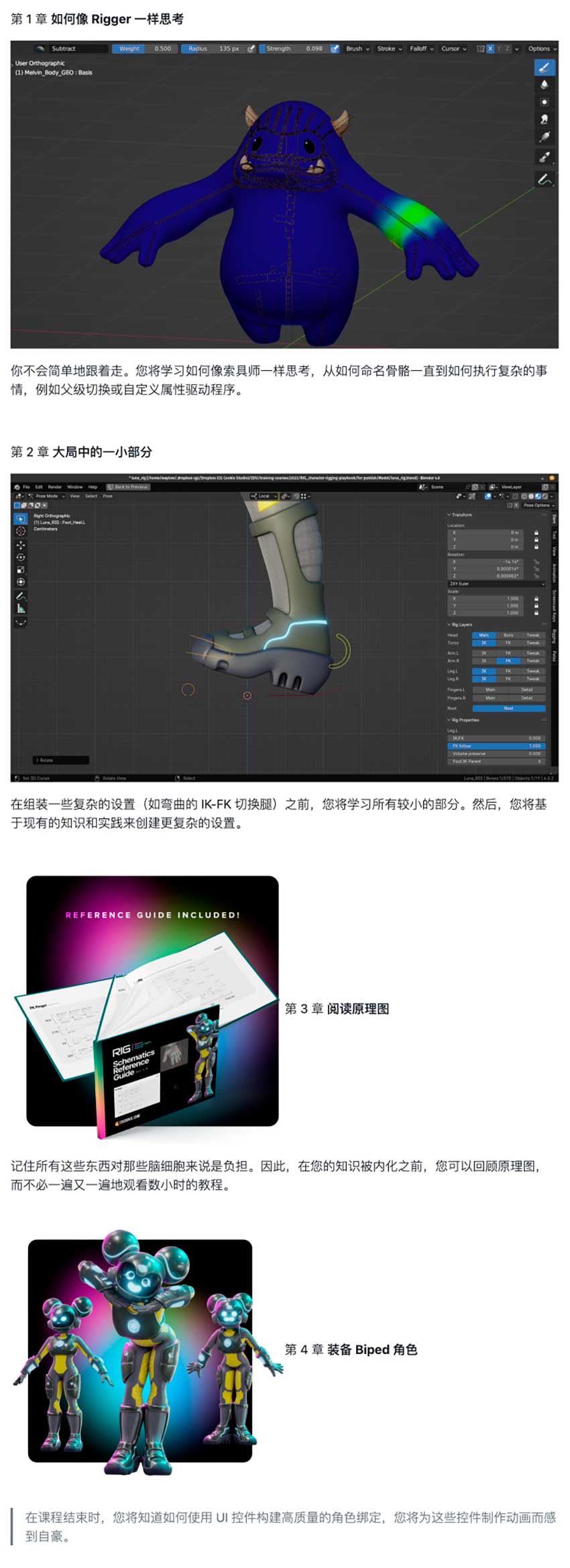 新手入门角色绑定动画Blender基础教程 中英文字幕 Rig: Blender’s Character Rigging Playbook 设计教程 第5张-素材湾丨精选海外优质设计素材资源 新手入门角色绑定动画Blender基础教程 中英文字幕 Rig: Blender’s Character Rigging Playbook 设计教程 sucaiwan.com