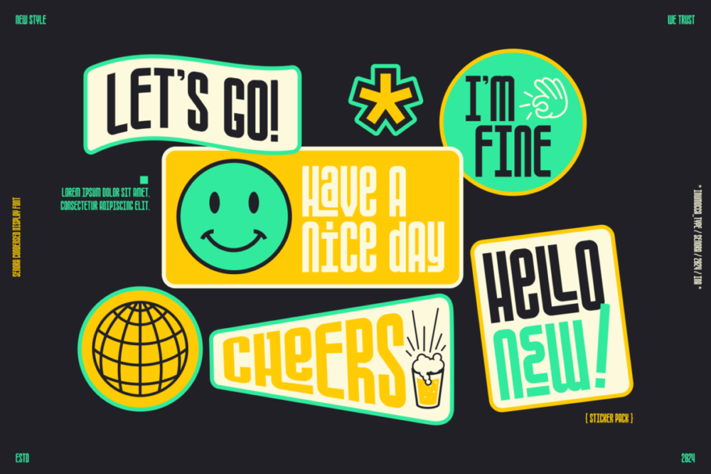 时尚复古杂志品牌海报婚礼请柬网站界面设计无衬线英文字体安装包 Senora 设计素材 第14张-素材湾丨精选海外优质设计素材资源 时尚复古杂志品牌海报婚礼请柬网站界面设计无衬线英文字体安装包 Senora 设计素材 sucaiwan.com