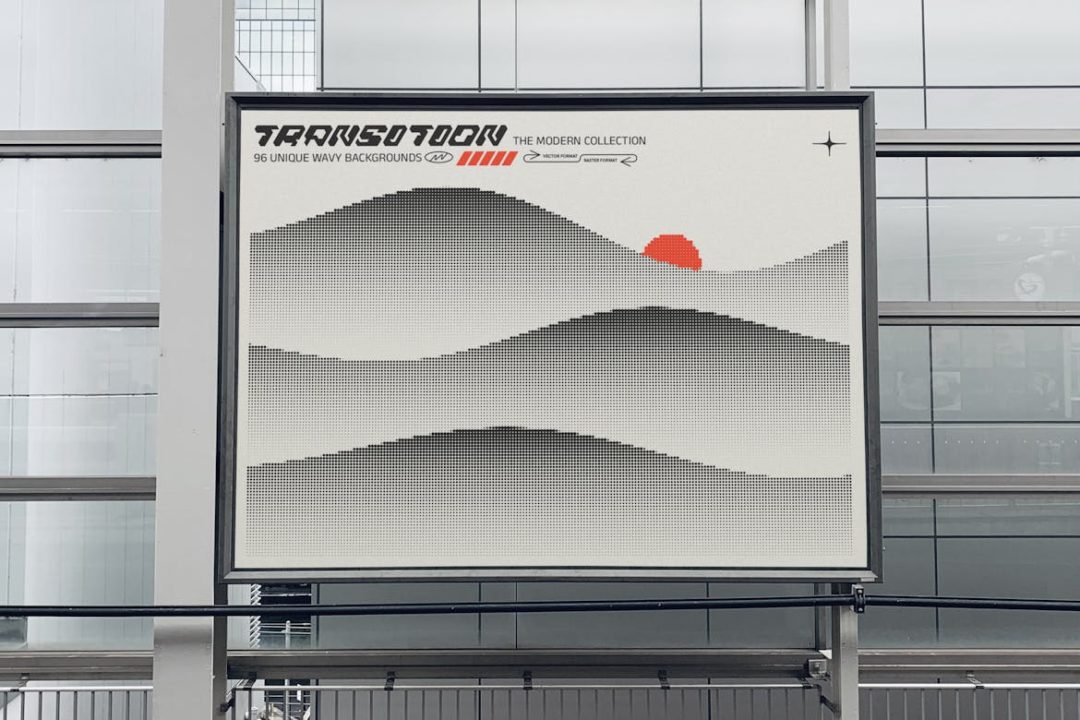 96款黑白波浪半色调颗粒圆点日落山峰场景抽象艺术AI矢量设计素材 96 Wavy Transition landscapes 图片素材 第4张-素材湾丨精选海外优质设计素材资源 96款黑白波浪半色调颗粒圆点日落山峰场景抽象艺术AI矢量设计素材 96 Wavy Transition landscapes 图片素材 sucaiwan.com