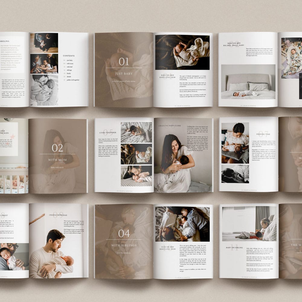 大师课程:新生儿母婴摄影姿势细节PDF指南 Newborn Posing Guide , 第2张-素材湾丨精选海外优质设计素材资源 大师课程:新生儿母婴摄影姿势细节PDF指南 Newborn Posing Guide , sucaiwan.com