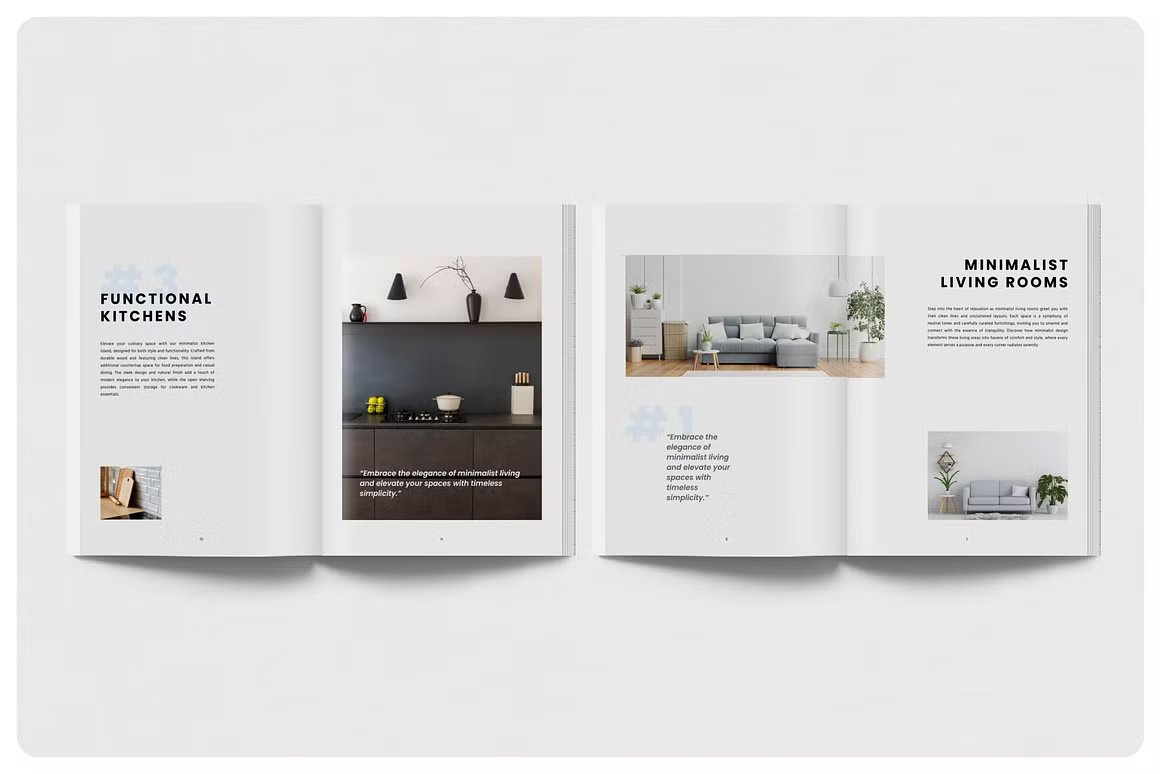 家居室内设计师和企业家A4杂志编辑Indesign/Canva模板 PION Editorial Interior Lookbook 幻灯图表 第3张-素材湾丨精选海外优质设计素材资源 家居室内设计师和企业家A4杂志编辑Indesign/Canva模板 PION Editorial Interior Lookbook 幻灯图表 sucaiwan.com