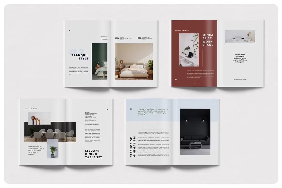 家居室内设计师和企业家A4杂志编辑Indesign/Canva模板 PION Editorial Interior Lookbook 幻灯图表 第4张-素材湾丨精选海外优质设计素材资源 家居室内设计师和企业家A4杂志编辑Indesign/Canva模板 PION Editorial Interior Lookbook 幻灯图表 sucaiwan.com