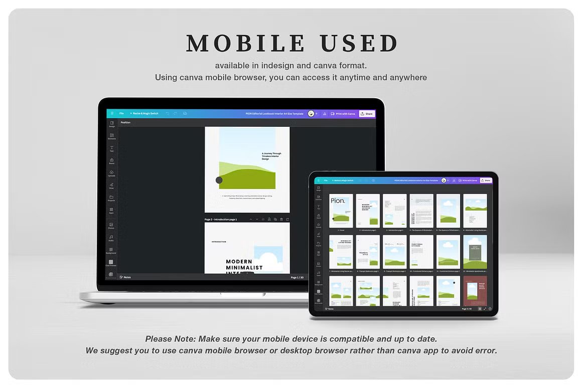 家居室内设计师和企业家A4杂志编辑Indesign/Canva模板 PION Editorial Interior Lookbook 幻灯图表 第7张-素材湾丨精选海外优质设计素材资源 家居室内设计师和企业家A4杂志编辑Indesign/Canva模板 PION Editorial Interior Lookbook 幻灯图表 sucaiwan.com