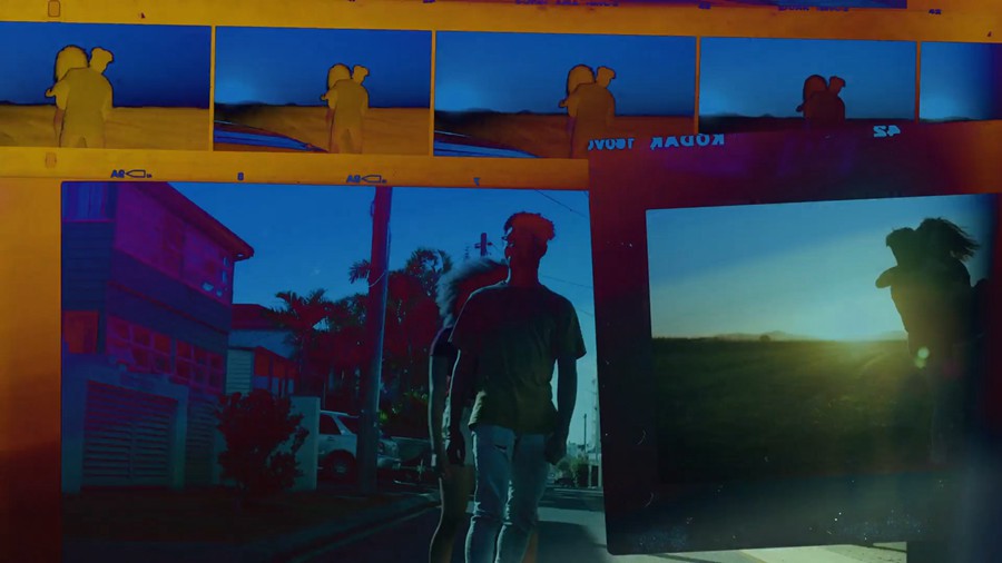 RP模板：4K复古时尚开场片头动画嘻哈摇滚拼贴胶片遮罩分屏转场过渡Get Gritty Title Transitions 影视音频 sucaiwan.com