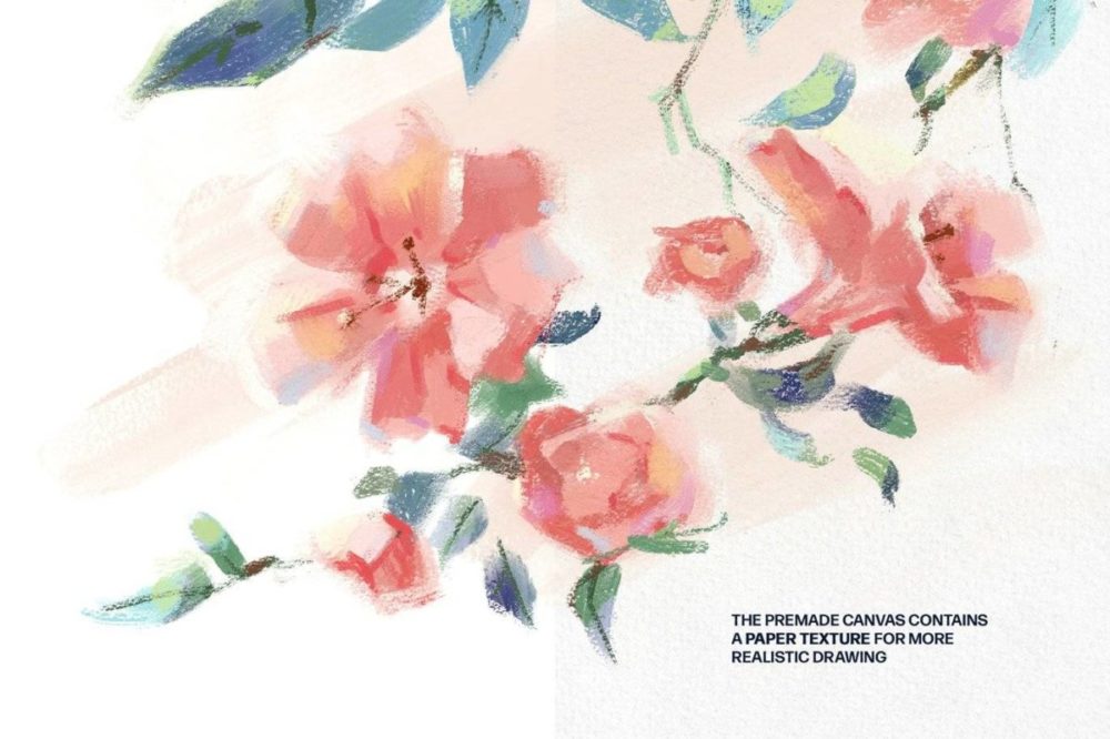 12款真实油漆涂料水粉水彩绘画效果Procreate笔刷+纸张纹理画布素材 Procreate Gouache Brushes Collection 笔刷资源 第5张-素材湾丨精选海外优质设计素材资源 12款真实油漆涂料水粉水彩绘画效果Procreate笔刷+纸张纹理画布素材 Procreate Gouache Brushes Collection 笔刷资源 sucaiwan.com