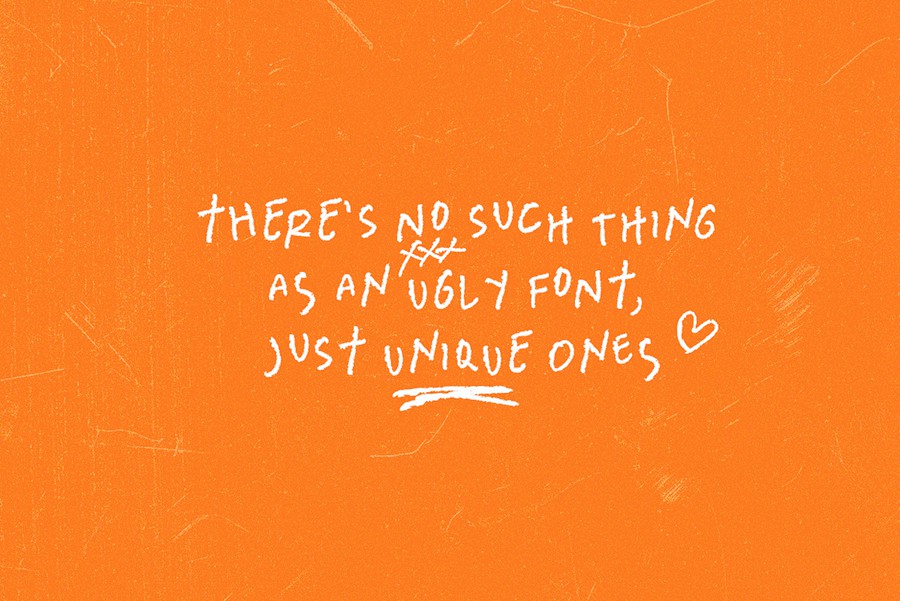 英文字体:复古涂鸦风格粗糙怪诞笨拙毛边手写字体 Dusty Ink + Scribble Font , 第5张-素材湾丨精选海外优质设计素材资源 英文字体:复古涂鸦风格粗糙怪诞笨拙毛边手写字体 Dusty Ink + Scribble Font , sucaiwan.com