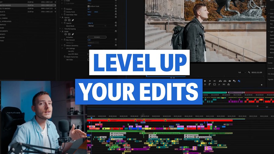 Andras Ra - Seamless Flow Course 无缝流程规划装备拍摄后期剪辑制作流程大师课程+英文字幕srt 设计教程 第2张-素材湾丨精选海外优质设计素材资源 Andras Ra - Seamless Flow Course 无缝流程规划装备拍摄后期剪辑制作流程大师课程+英文字幕srt 设计教程 sucaiwan.com
