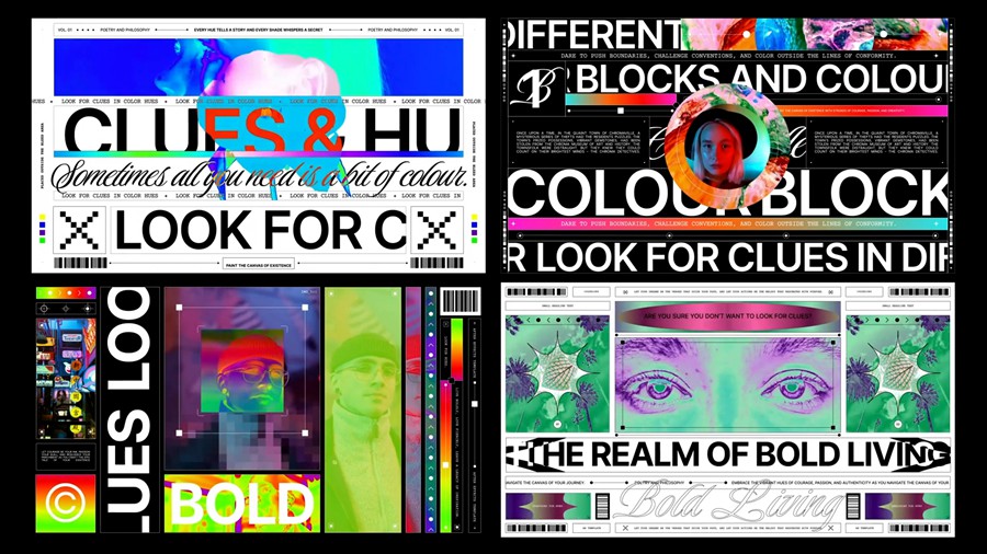 AE模板：4K时尚独特大胆排版构图杂志封面动画 Complex Mag Covers 影视音频 sucaiwan.com