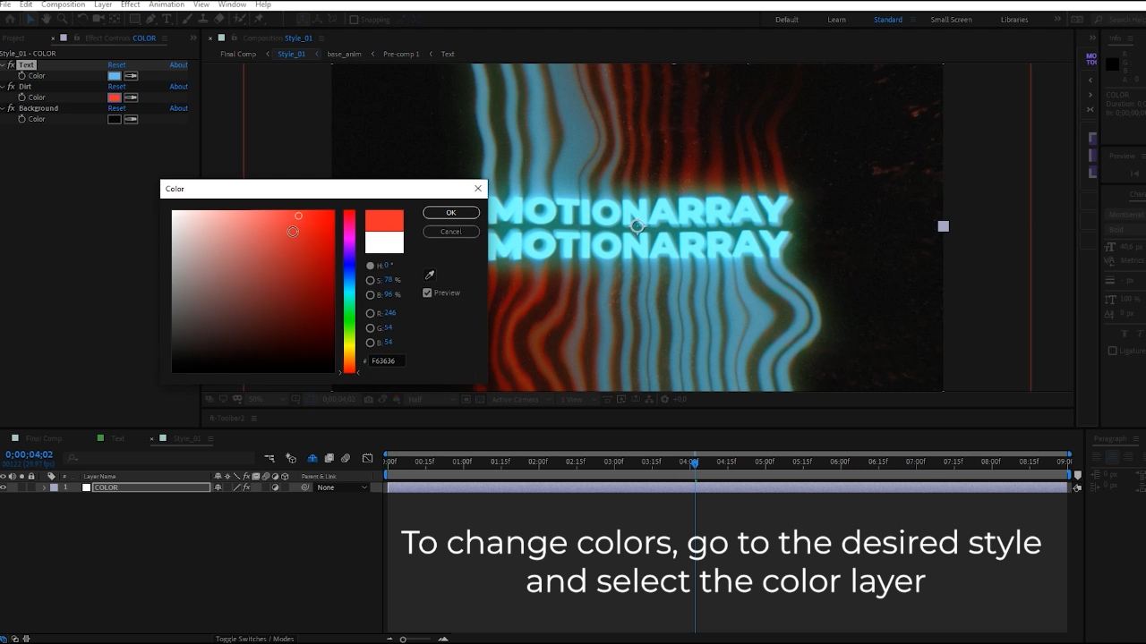 迷幻液体LOGL标题文字故障扭曲动画艺术效果FCPX插件/AE/PR模板三合一 影视音频 sucaiwan.com