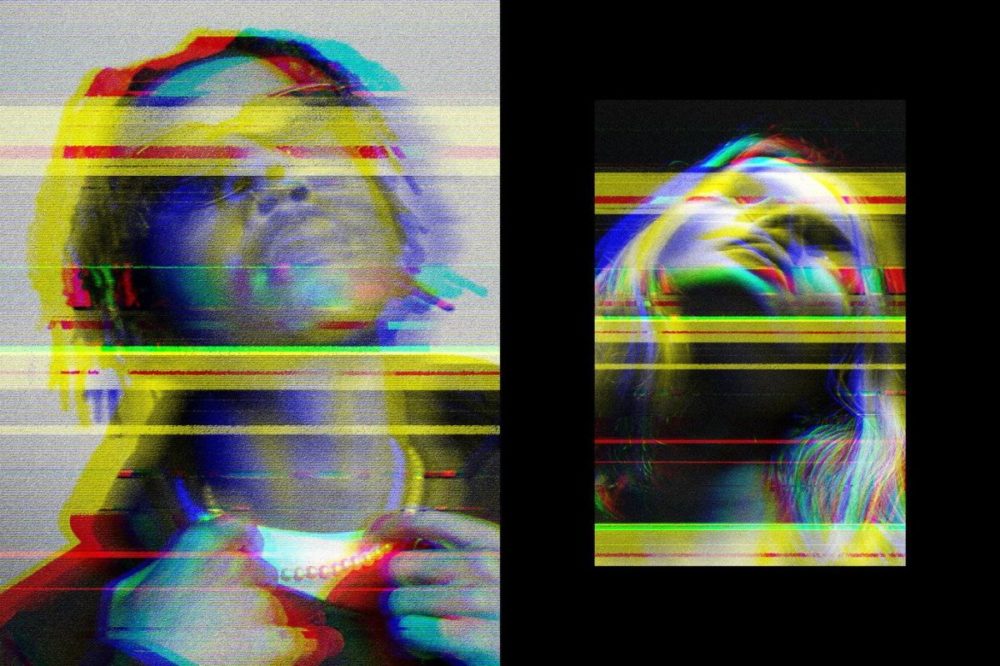 90年代信号故障毛刺屏幕像素照片效果PSD特效样机 Offset Print Glitching Photo Effect 插件预设 sucaiwan.com