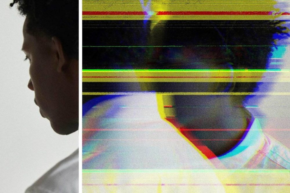 90年代信号故障毛刺屏幕像素照片效果PSD特效样机 Offset Print Glitching Photo Effect 插件预设 sucaiwan.com