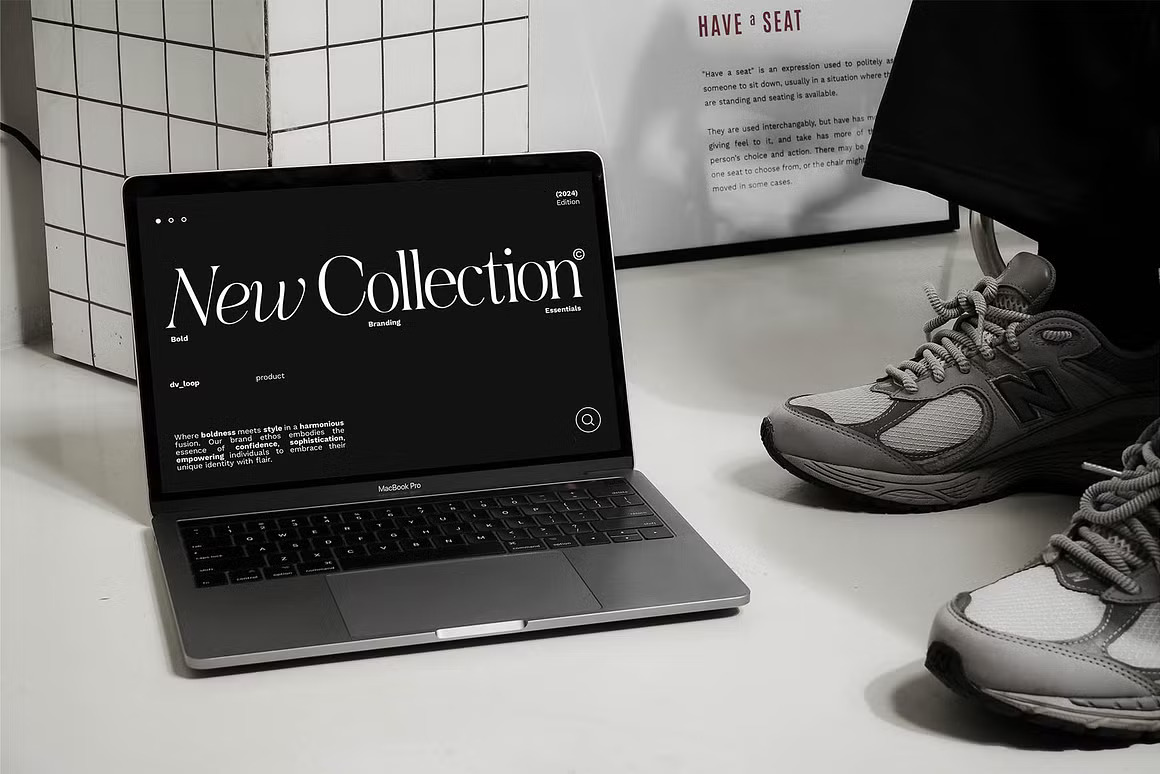 20款优雅品牌VI设计MacBook电脑iPhone手机画册服装吊牌展示Ps贴图效果图样机模板 KALA Mockup Collection 样机素材 sucaiwan.com