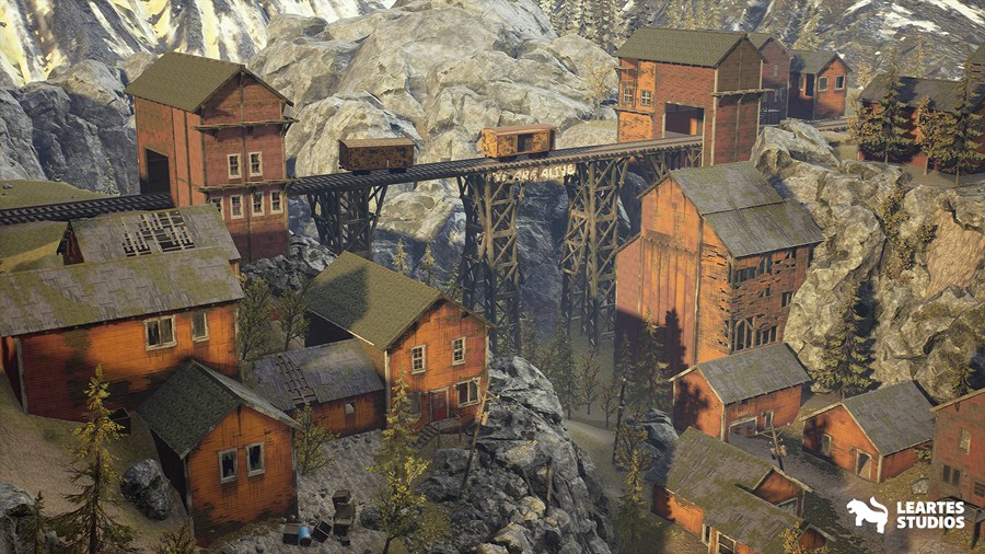 独特废弃旧工人采矿村庄3D场景模型UE格式素材 Old Workers Village 样机素材 第1张-素材湾丨精选海外优质设计素材资源 独特废弃旧工人采矿村庄3D场景模型UE格式素材 Old Workers Village 样机素材 sucaiwan.com